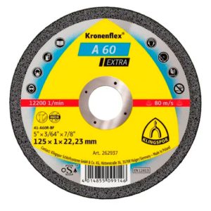 A 60 EX Discos de corte Klingspor 115 x 1 x 22,23