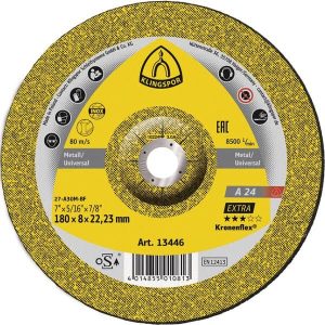 A24 R Disco de Desbaste Klingspor 180 x 6 mm