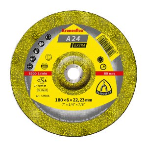 A24 Extra-Disco de Desbaste Klingspor 180 x 6 x 22,3 mm